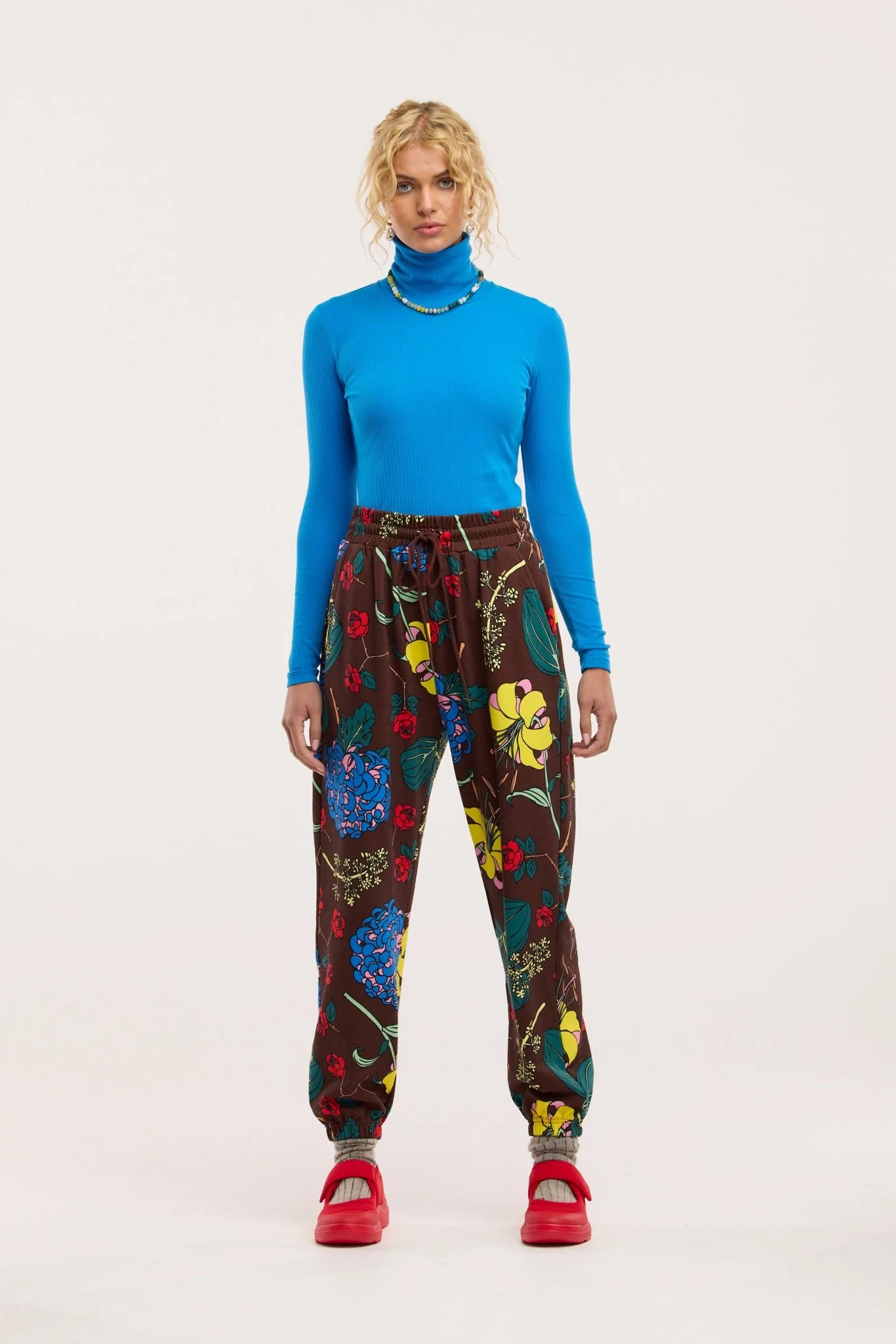 Traveller Rib Roll Neck Top - Image 7