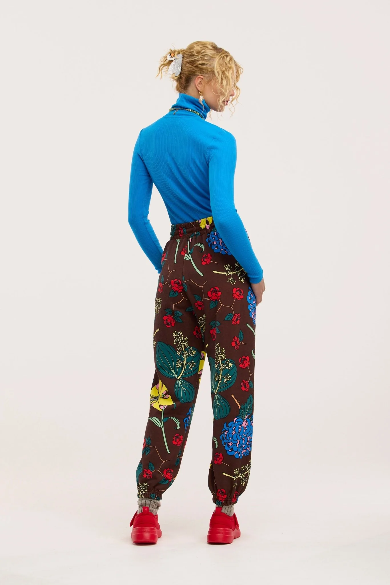 Traveller Rib Roll Neck Top - Image 9