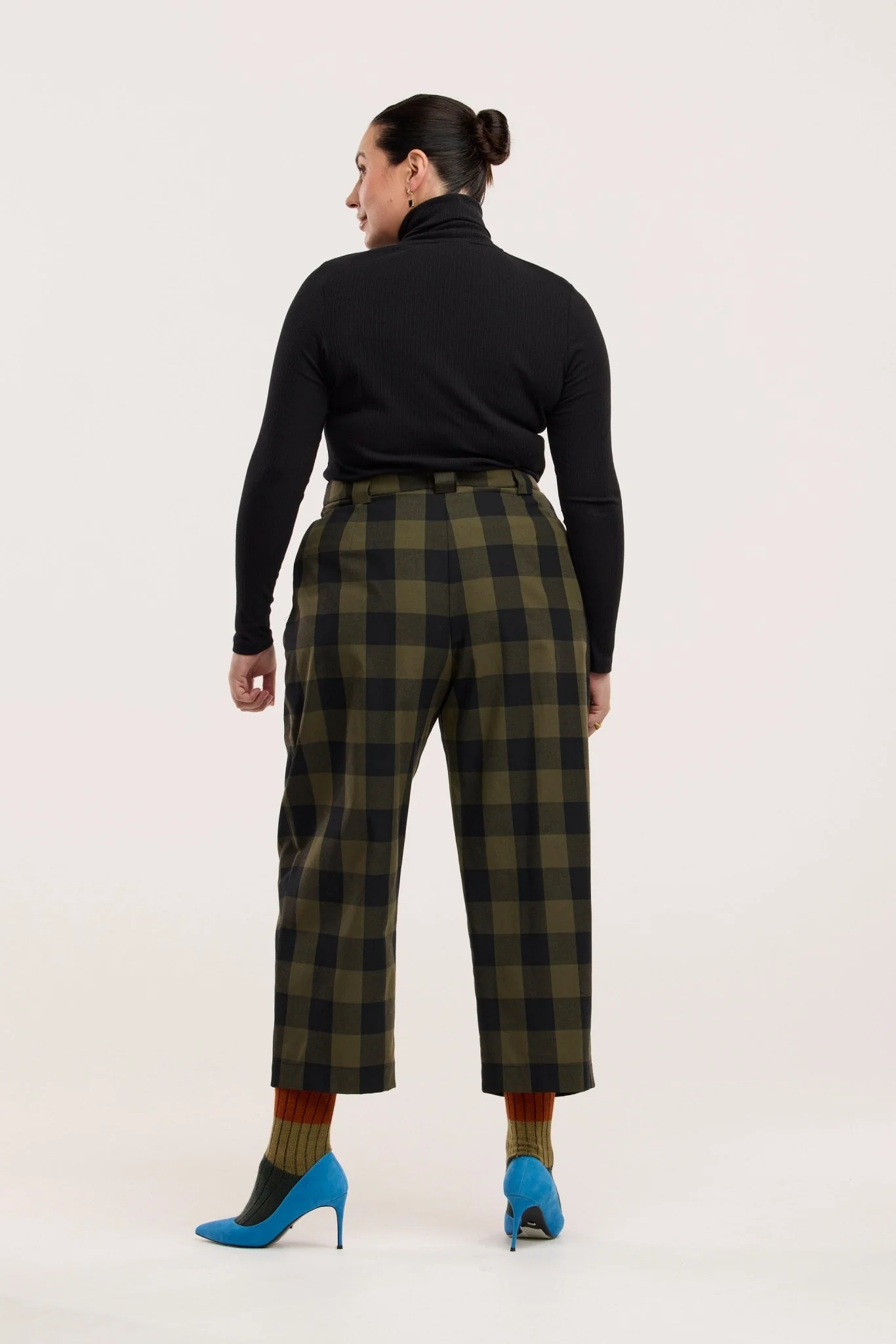 Traveller Rib Roll Neck Top - Image 4