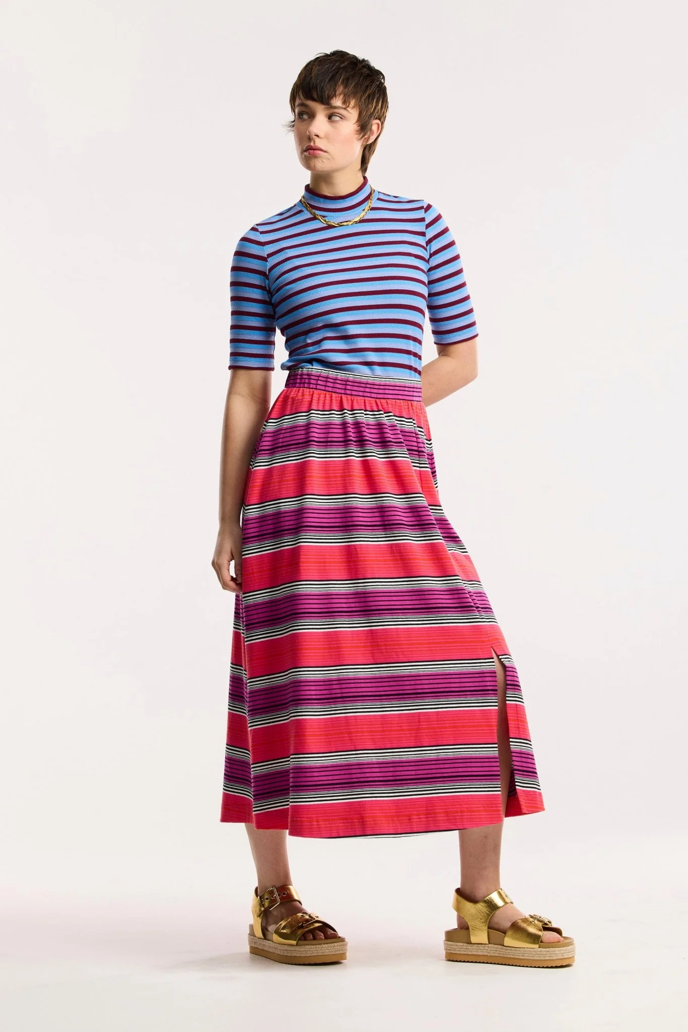 Traveller Stripe Skirt - Image 5
