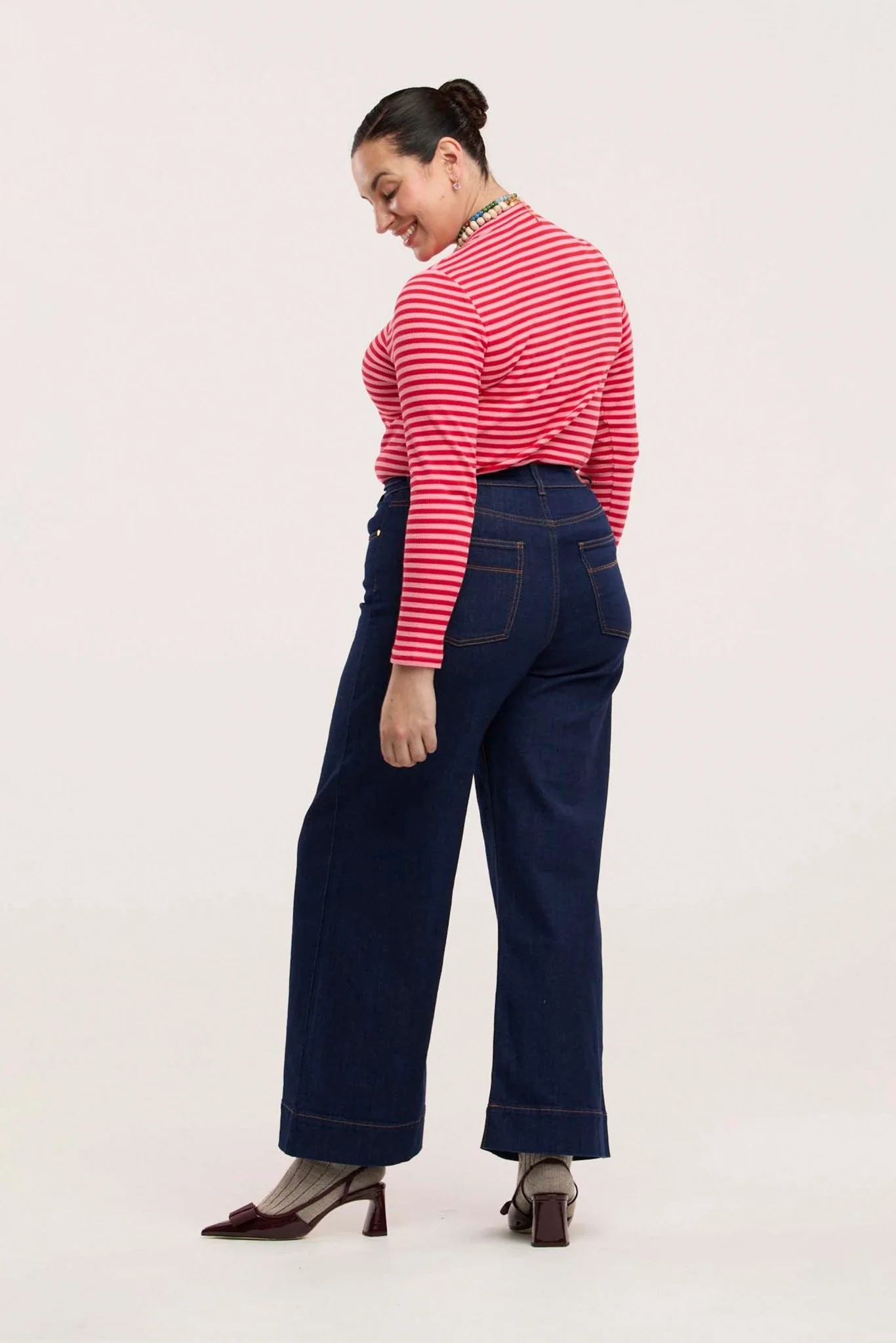 Traveller Waffle Henley Top - Image 9
