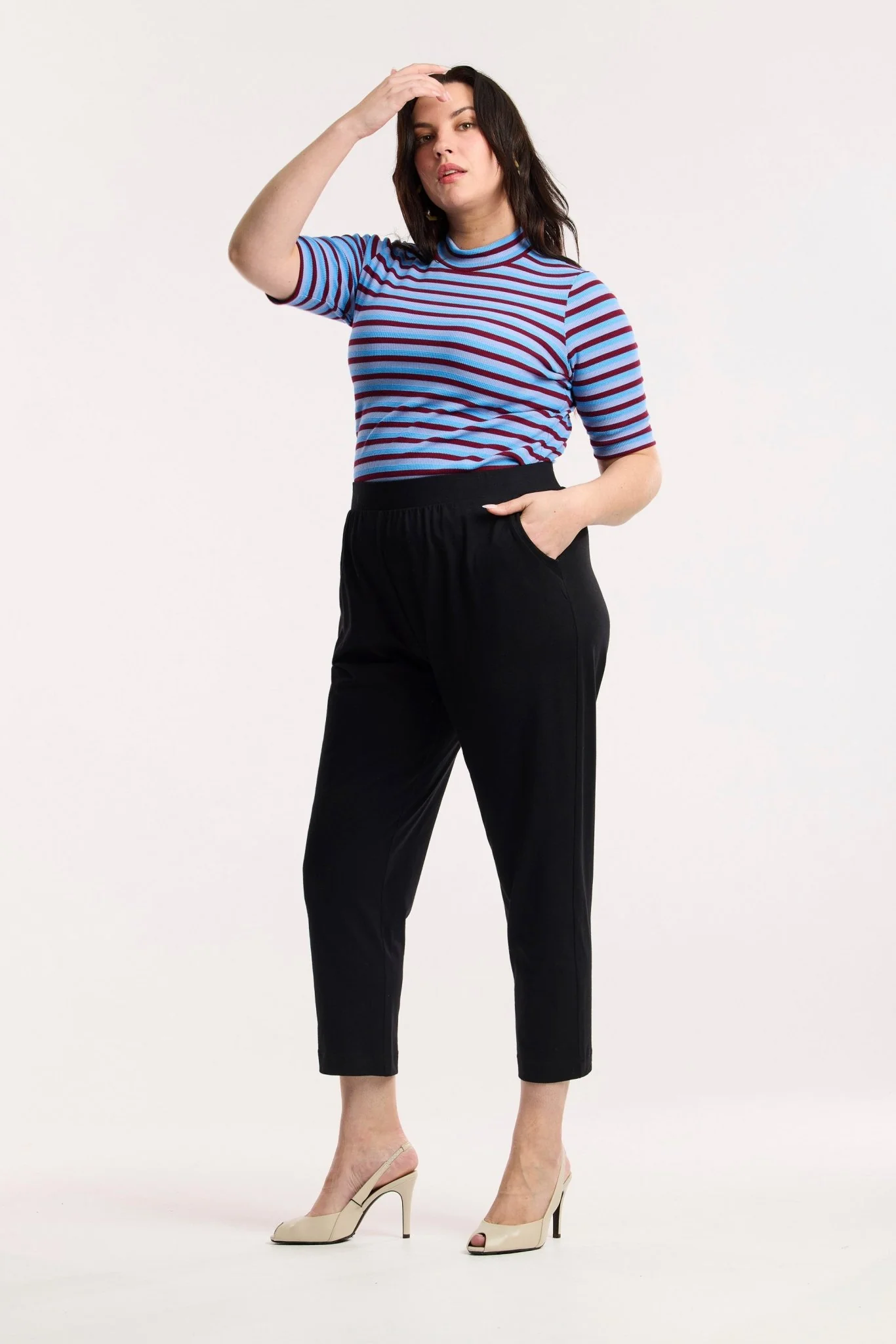 Traveller Waffle Stripe Tee - Image 12